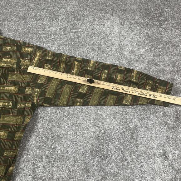 Woolrich Button Down Shirt Mens Extra Large Fishing Bait Cotton Long Sleeve - Picture 11 of 12